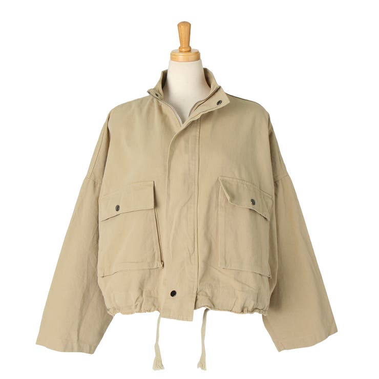 【美品】DIESEL ミリタリージャケット サイズ XS ベージュ フリル付き ☆美品 DIESEL ミリタリージャケット サイズ XS ベージュ フリル