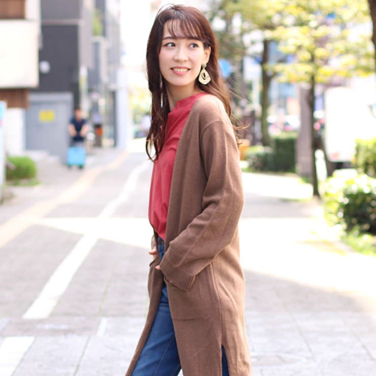 Rady - 新品未開封 rady ロングニットカーディガン グレーの通販