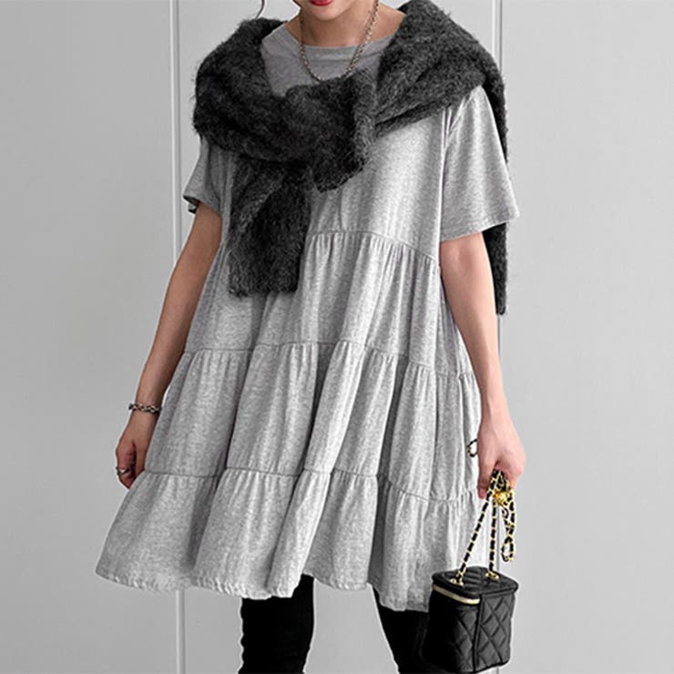 チュニック 半袖 かわいい[品番：JOKW0009130]｜REAL STYLE