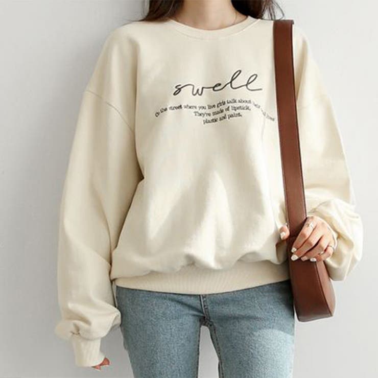 スウェット トレーナー レディース 品番 Jokw Real Style リアルスタイル のレディース ファッション通販 Shoplist ショップリスト
