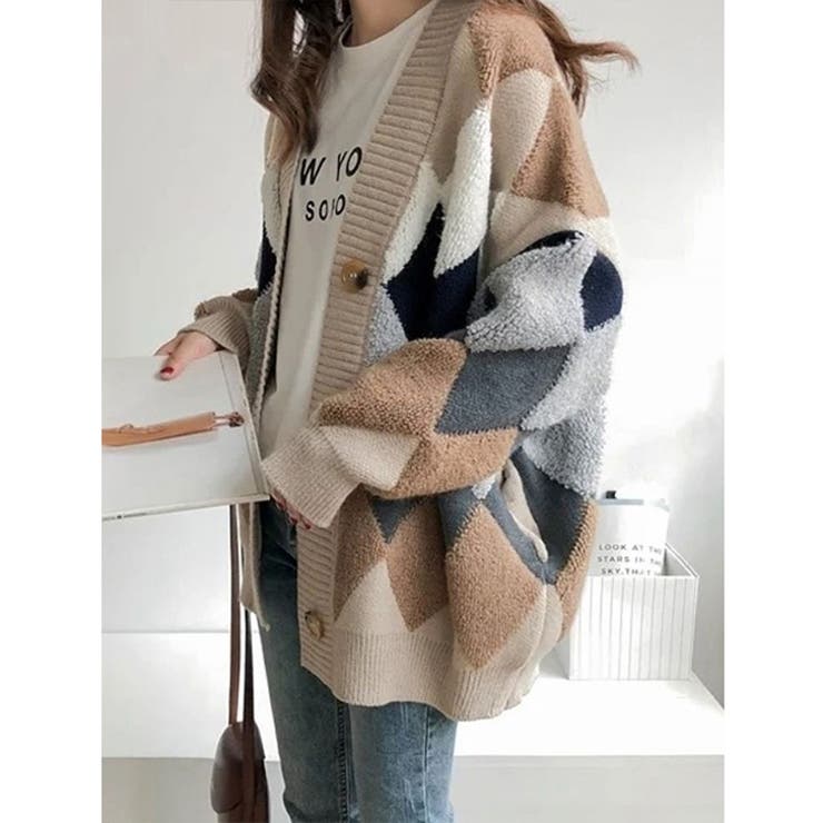 カーディガン レディース 秋冬 品番 Jokw Real Style リアルスタイル のレディース ファッション通販 Shoplist ショップリスト