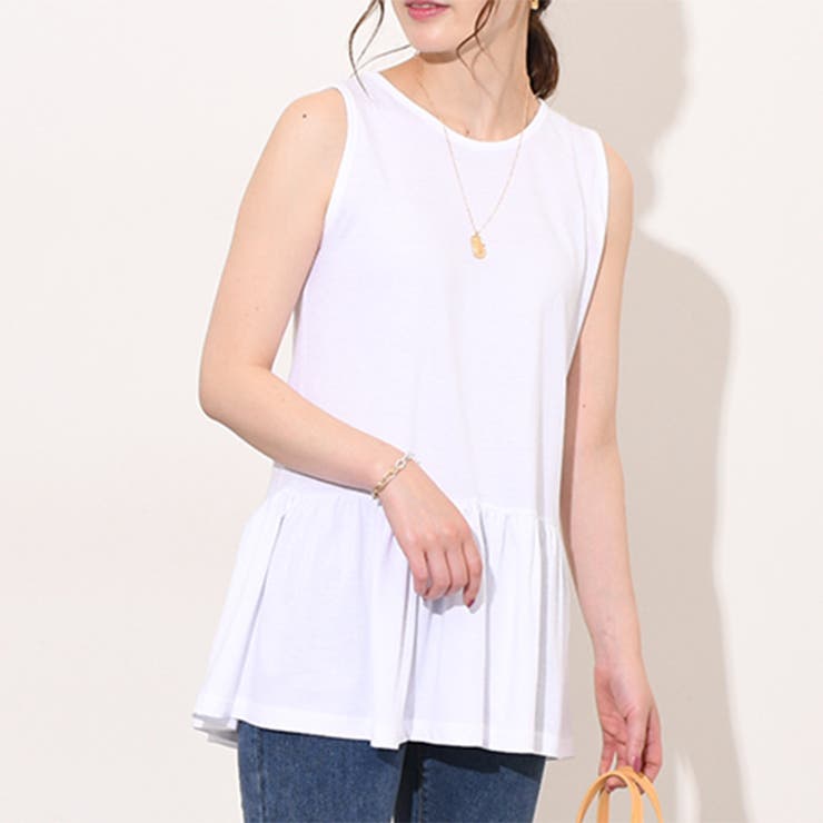 ホワイト | タンクトップ レディース おしゃれ | REAL STYLE