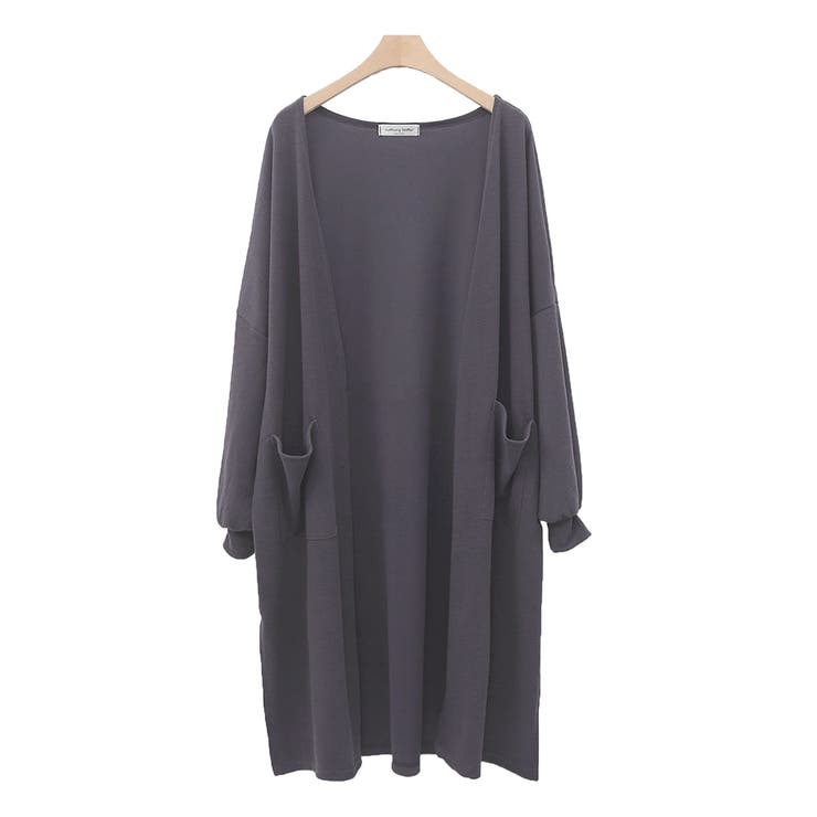 ロングカーディガン レディース 秋冬[品番：JOKW0013140]｜REAL