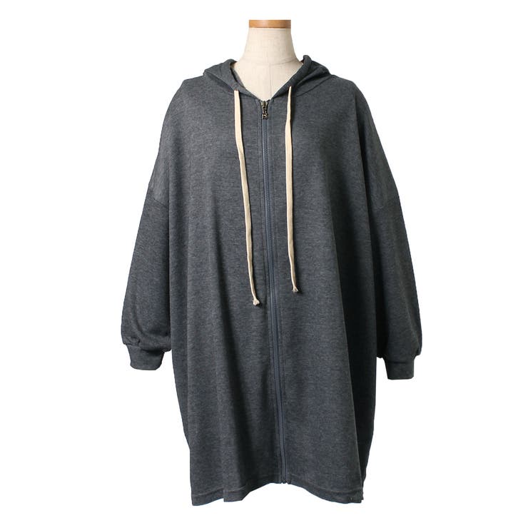 パーカー チュニック レディース[品番：JOKW0013141]｜REAL