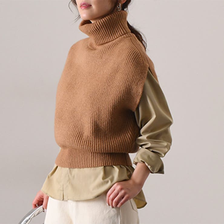 ニット ベスト レディース[品番：JOKW0014894]｜REAL STYLE
