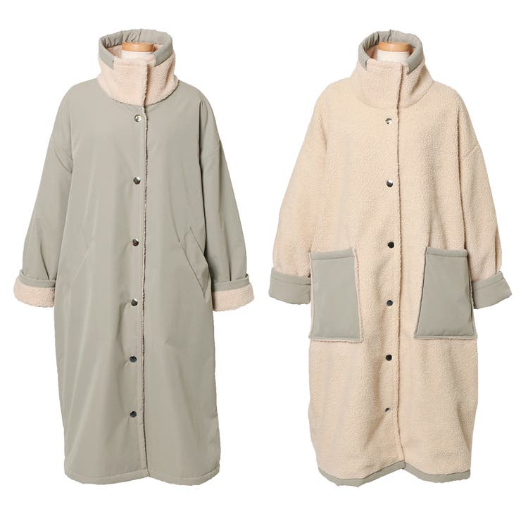 カーキ | コート レディース 冬 | REAL STYLE