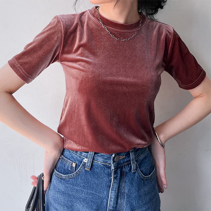 ベロア トップス レディース[品番：JOKW0016136]｜REAL STYLE（リアル