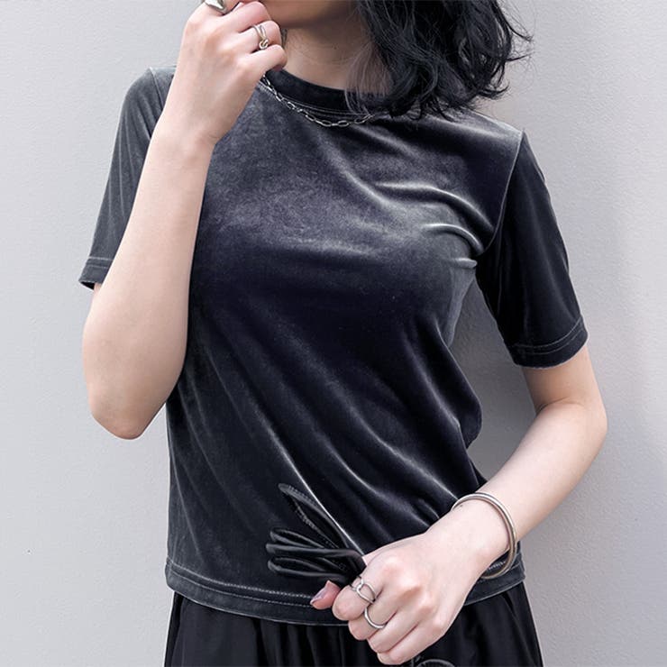 【好評にて期間延長】 ベロア トップス レディース[品番：JOKW0016136]｜REAL STYLE トップス