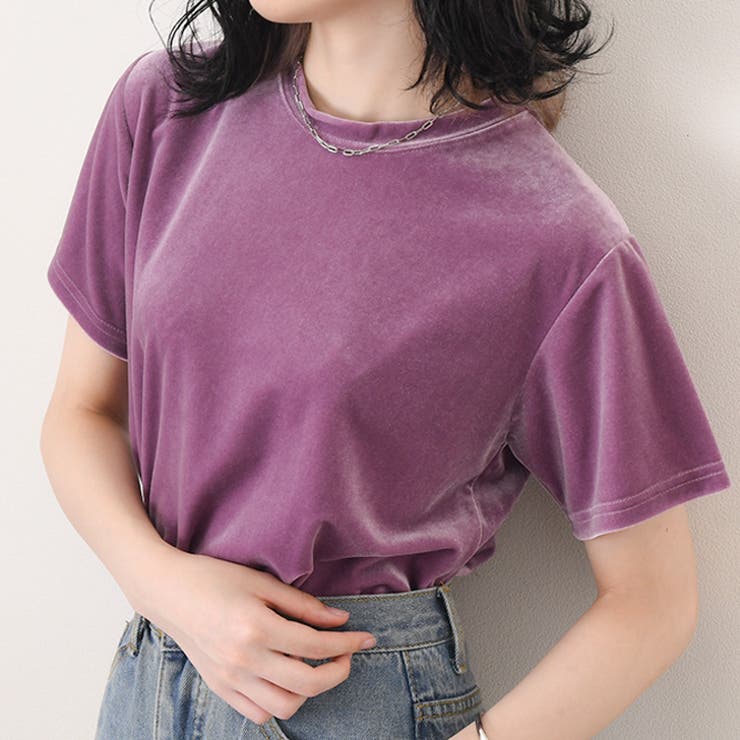 ベロア トップス レディース[品番：JOKW0016193]｜REAL STYLE（リアル