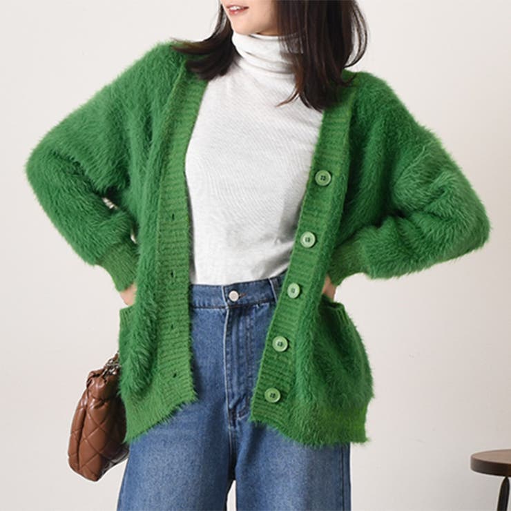 カーディガン レディース 秋冬[品番：JOKW0016302]｜REAL STYLE