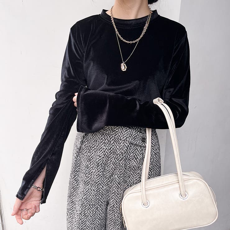 ベロア トップス レディース[品番：JOKW0016378]｜REAL STYLE（リアル