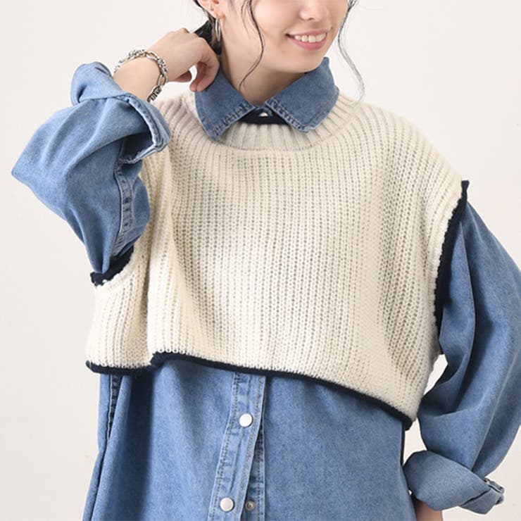 アイボリー | ベスト レディース 秋冬 | REAL STYLE