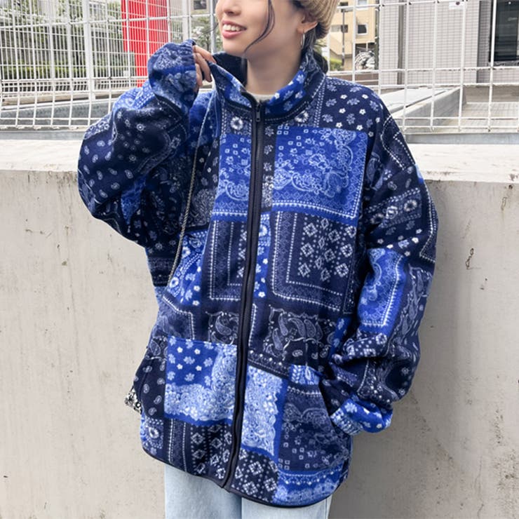 OWEIEYEU] 勿体なく レディース フリース ジャケット 暖かい 厚みのあるジャケット リバーシブル ジッパー スタンドカラー ジャケ
