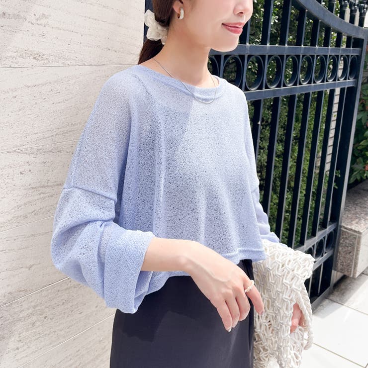 ニット レディース シアー[品番：JOKW0016996]｜REAL STYLE