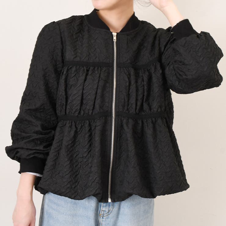 ブラック | ブルゾン レディース 春 | REAL STYLE