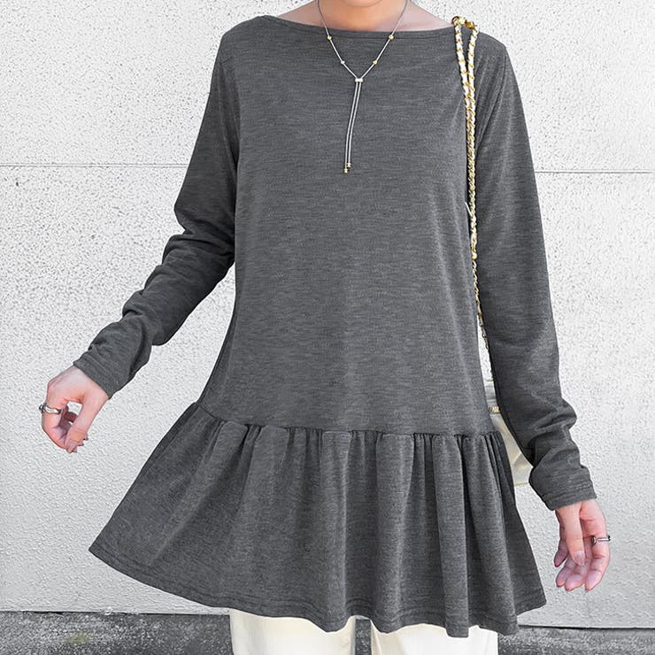 チャコール | カットソー レディース 秋 | REAL STYLE