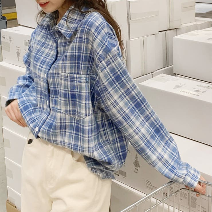 シャツ レディース チェック柄[品番：JOKW0017807]｜REAL STYLE