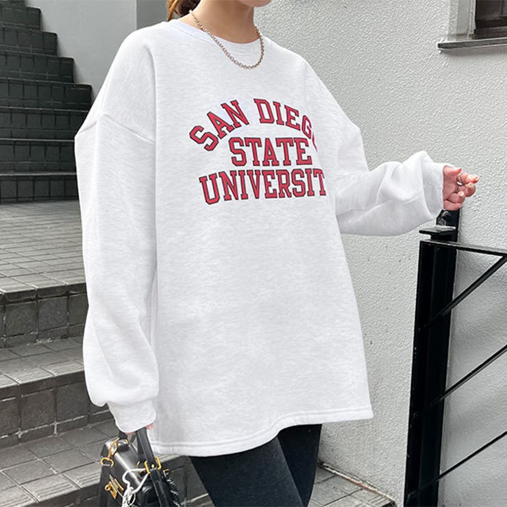 メランジ | スウェット レディース 裏起毛 | REAL STYLE