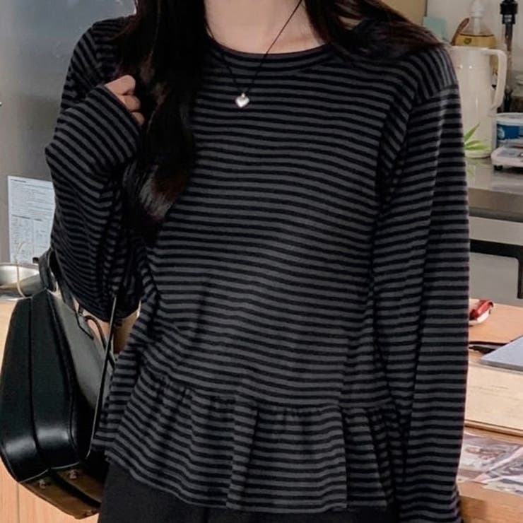 ブラック | カットソー レディース 春 | REAL STYLE