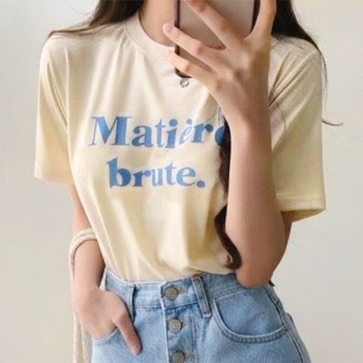 ライトベージュ | Tシャツ カットソー レディース | REAL STYLE