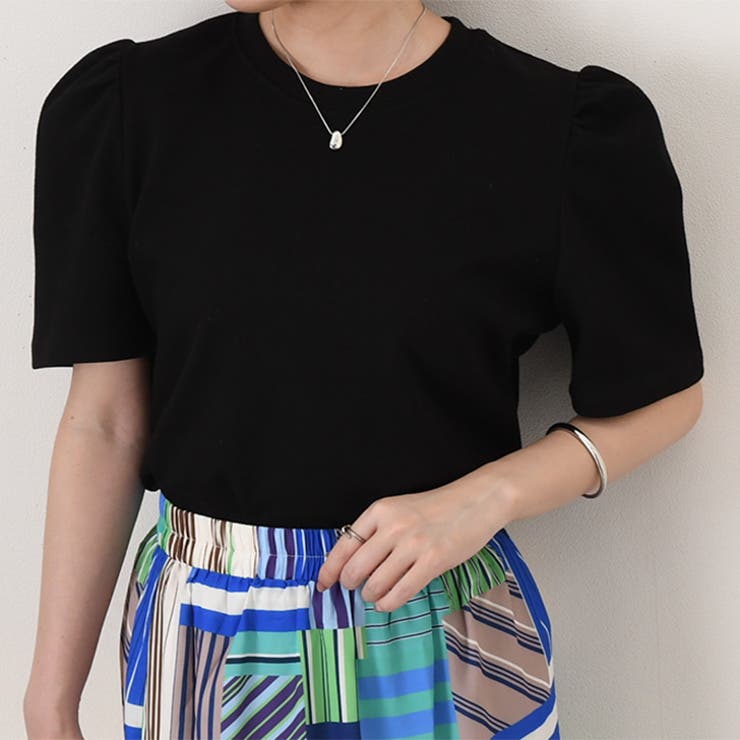 ブラック | カットソー レディース Tシャツ | REAL STYLE