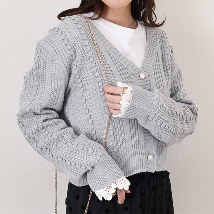 グレー | カーディガン レディース きれいめ | REAL STYLE