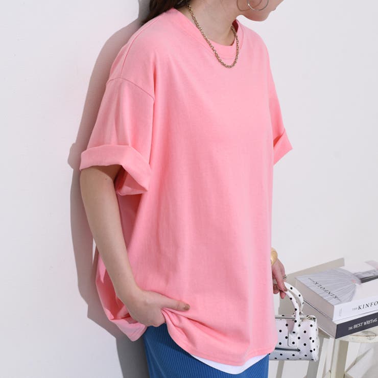 ピンク | カットソー レディース 半袖 | REAL STYLE