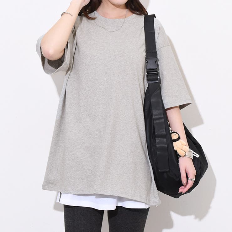 グレー | カットソー レディース 半袖 | REAL STYLE