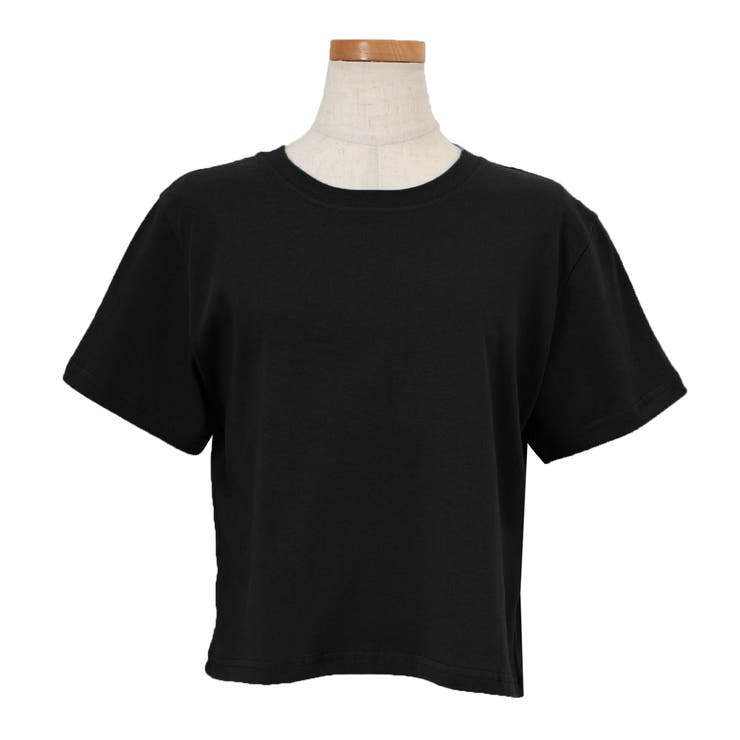 ブラック | カットソー レディース 半袖 | REAL STYLE