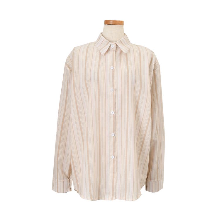 ベージュ | シャツ レディース 長袖 | REAL STYLE