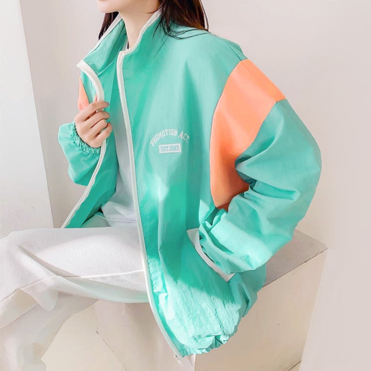 ミントグリーン | トラックジャケット レディース 春 | REAL STYLE