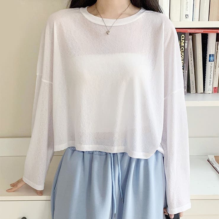ホワイト | シアートップス カットソー レディース | REAL STYLE