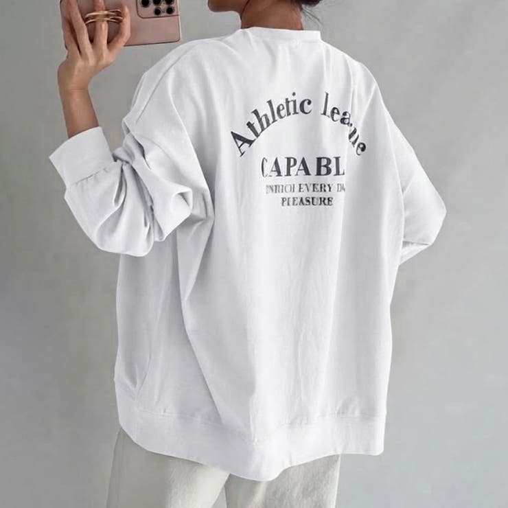 ホワイト | カットソー ロンT 長袖 | REAL STYLE