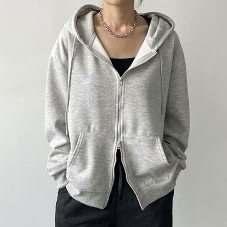 グレー | パーカー スウェット ゆったり | REAL STYLE