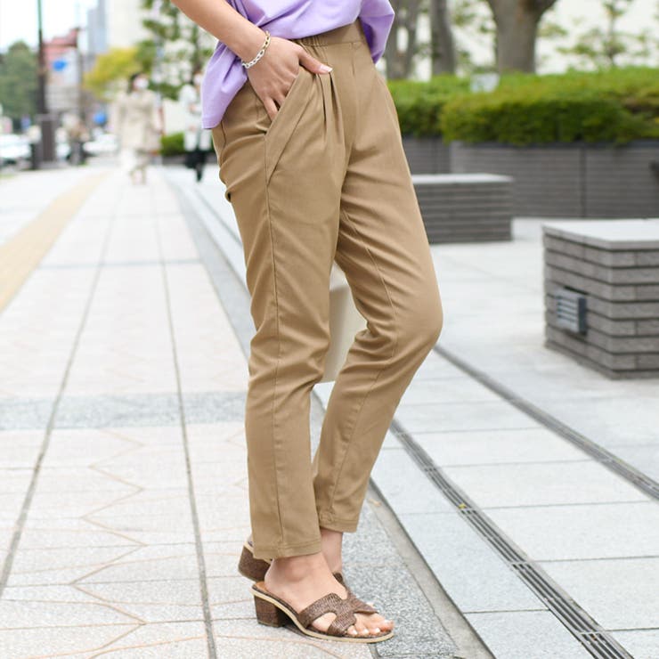 テーパードパンツ レディース ボトムス[品番：JOKW0010207