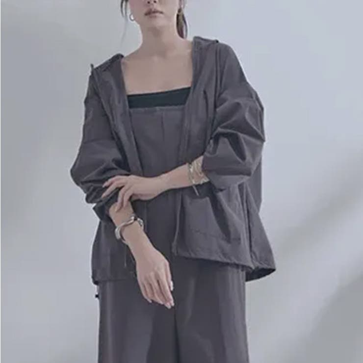 チャコール(B) | パーカー ラッシュガード レディース | REAL STYLE