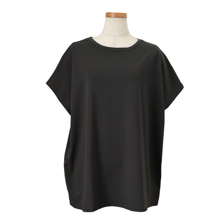 ブラック | Tシャツ レディース ノースリーブ | REAL STYLE