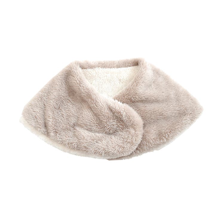 グレー | ネックウォーマー ボタン付き 前開き | REAL STYLE