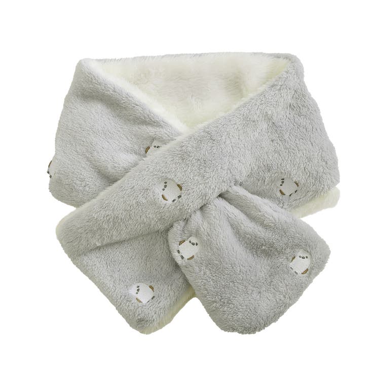 シマエナガブルー | マフラー 差し込み レディース | REAL STYLE