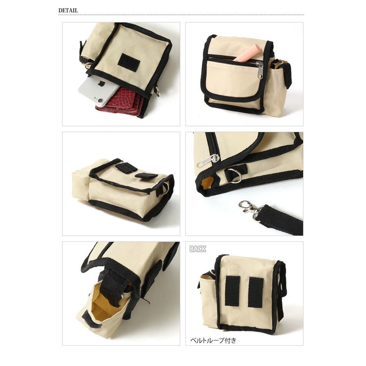 2wayベルトポーチ レディース メンズ[品番：JOKW0005262]｜REAL