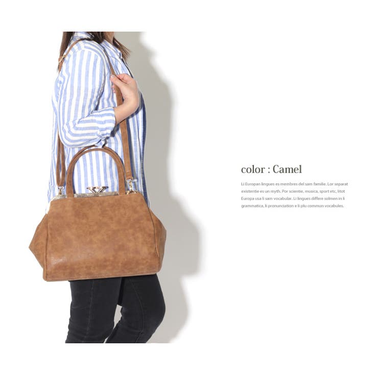 がま口ショルダーバッグ レディース バッグ | REAL STYLE | 詳細画像5 