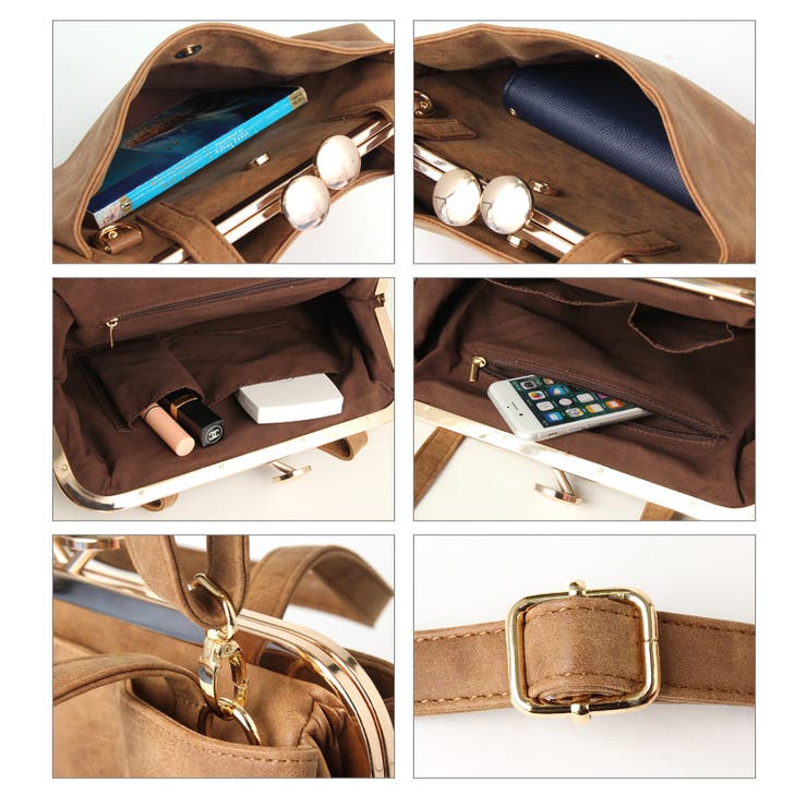 がま口ショルダーバッグ レディース バッグ | REAL STYLE | 詳細画像4 