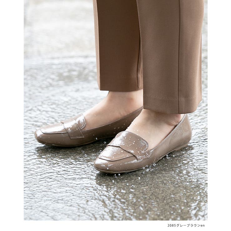 晴雨兼用 レインフラットシューズ 簡易防水 品番 Hsys Welleg ウェレッグ のレディース ファッション通販 Shoplist ショップリスト