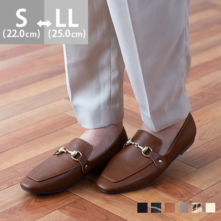 スクエアトゥ ビットローファー 歩きやすい 品番 Hsys Welleg ウェレッグ のレディース ファッション通販 Shoplist ショップリスト