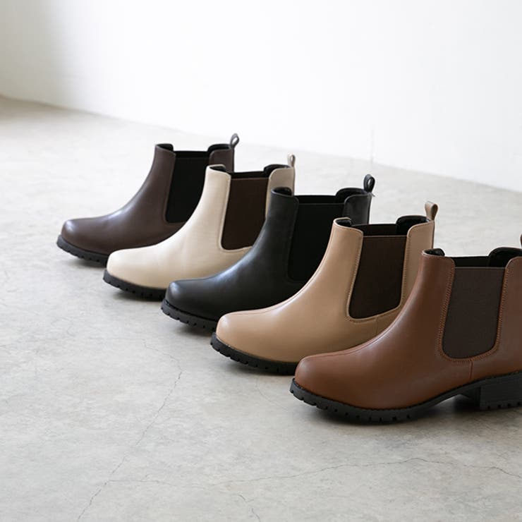 レディース ラウンドトゥ ブーティー | welleg | 詳細画像3 