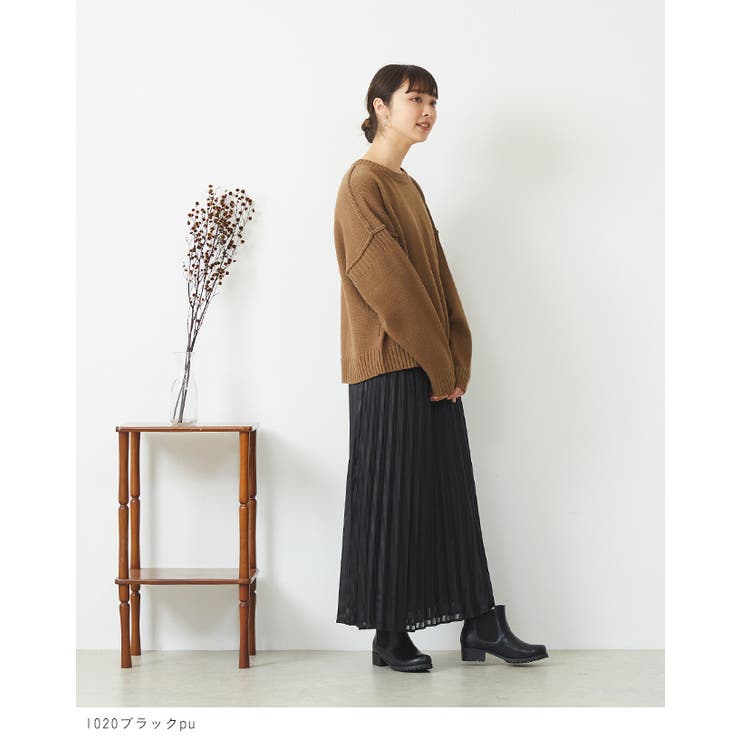 レディース ラウンドトゥ ブーティー | welleg | 詳細画像4 