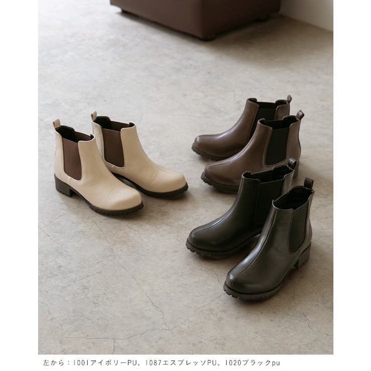 レディース ラウンドトゥ ブーティー | welleg | 詳細画像12 