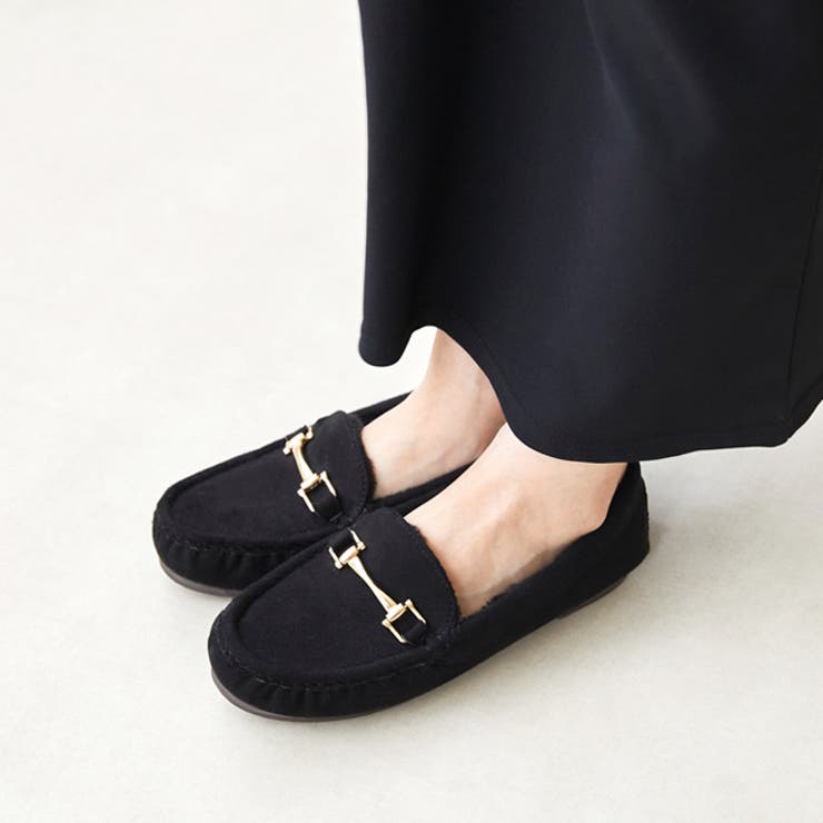 3020ブラックSD | レディース モカシン ムートン | welleg