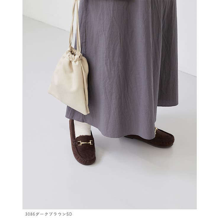 レディース モカシン ムートン | welleg | 詳細画像9 