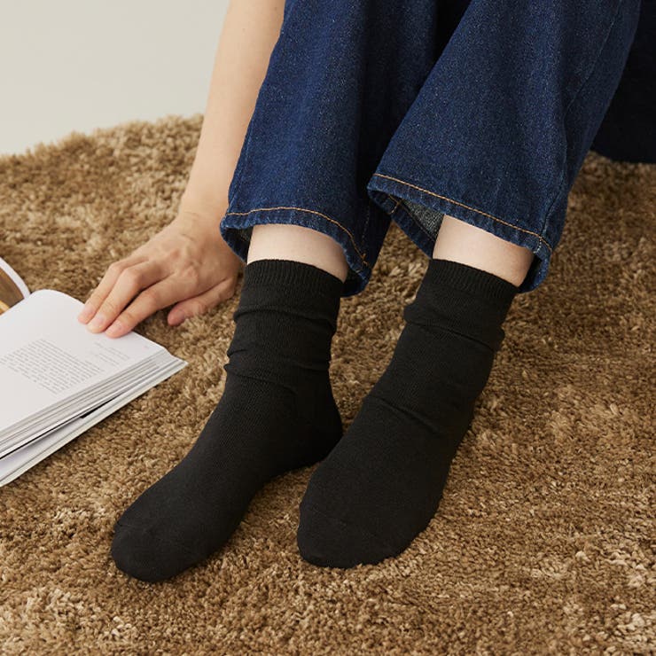 6001ブラック（ゴムあり） | 日本製 ソックス 靴下 | welleg